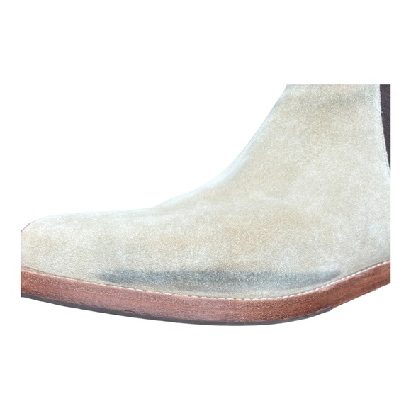 New Republic Men’s 40.5 (7 1/2) Ventura Chelsea Tan Suede Boots, Suede Booties - Picture 12 of 12